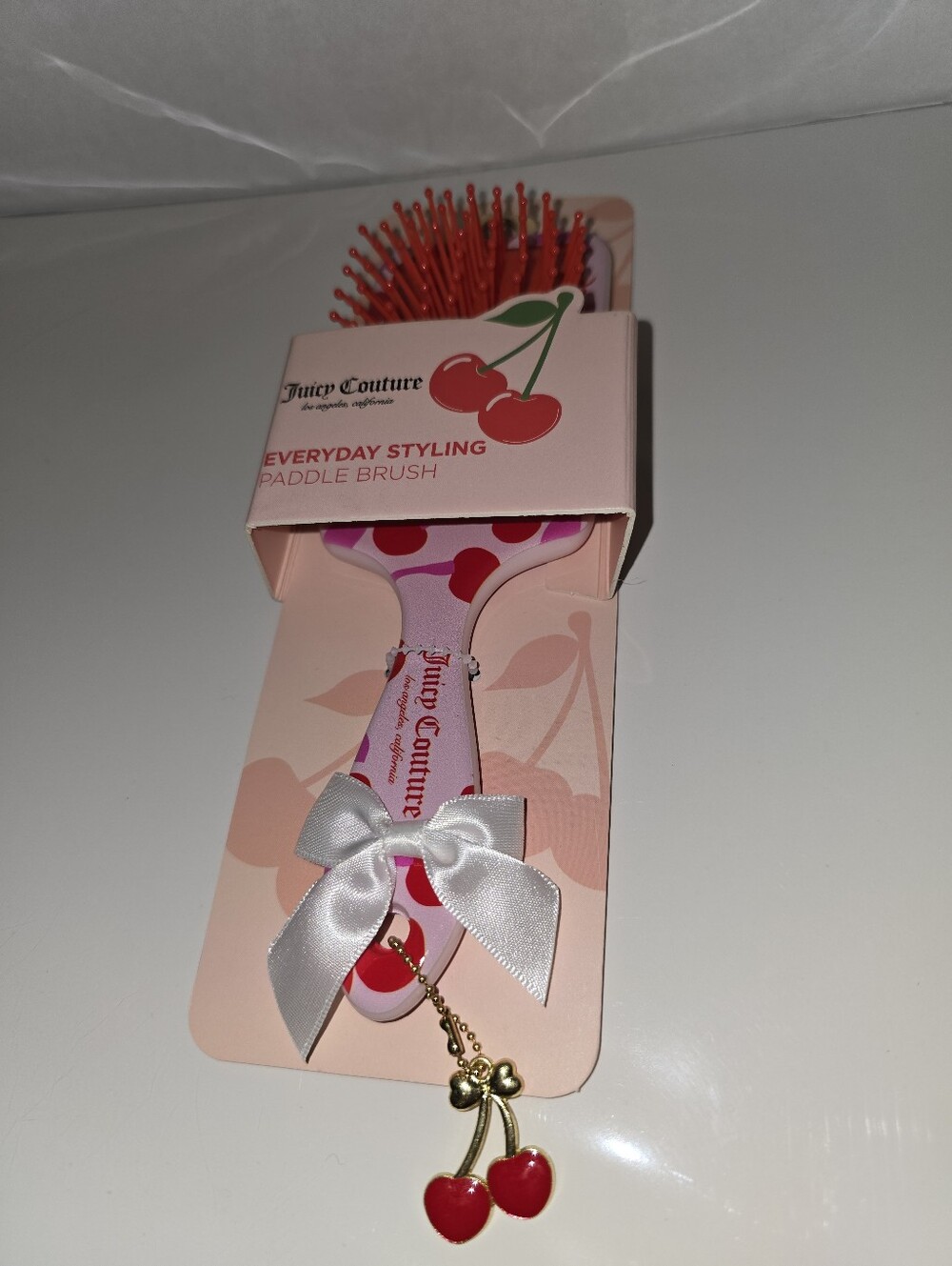 Juicy Couture Cherry Everyday Styling Paddle Brush